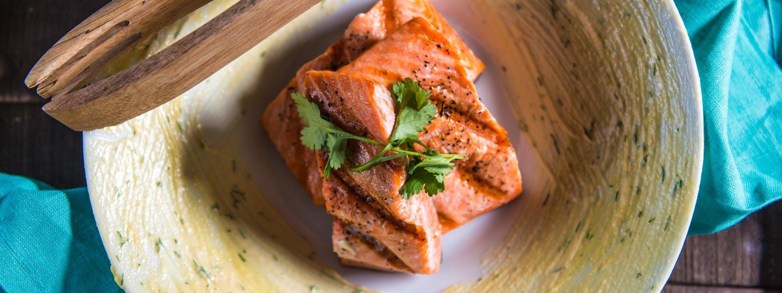 Simple Glazed Salmon Fillets Traeger Grills